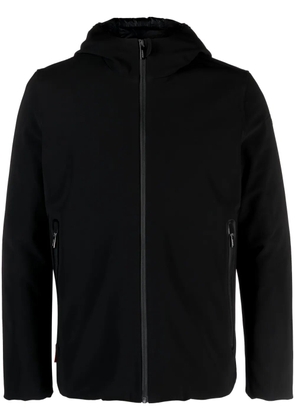 RRD logo-embossed hooded down jacket - Black