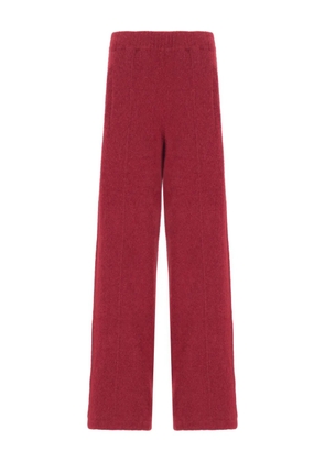 Laneus side-pockets trousers - Red