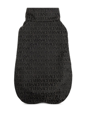 Versace Versace Allover dog raincoat - Black