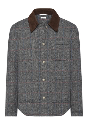 Thom Browne Hunting tweed overshirt - Grey