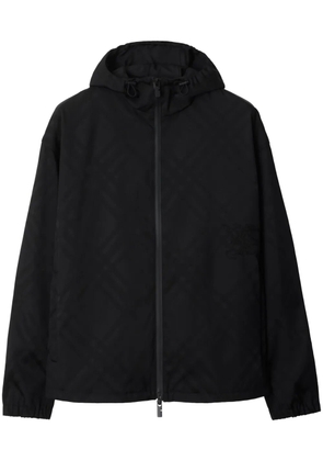 Burberry checked jacket - Black
