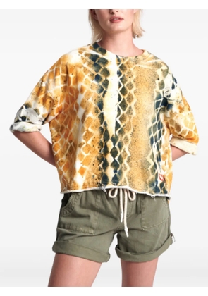 One Teaspoon snakeskin-print T-shirt - Orange