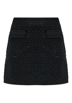 Gestuz Gzkeiko tweed mini skirt - Black