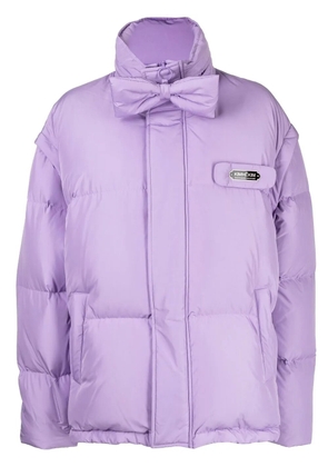 Kimhekim detachable-sleeve puffer jacket - Purple