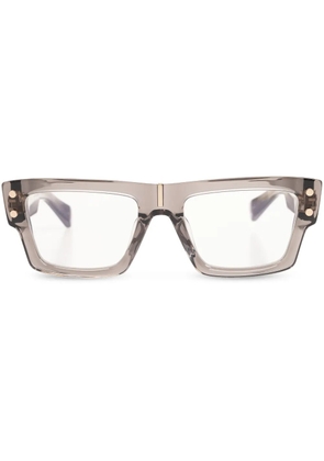 Balmain Eyewear square-frame sunglasses - Brown