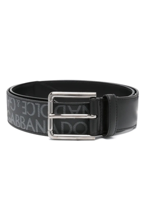 Dolce & Gabbana jacquard belt - Black