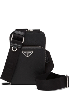 Prada Saffiano leather smartphone case - Black