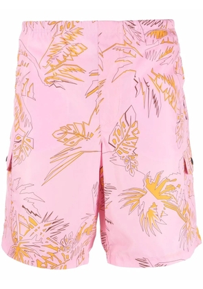 Palm Angels Abstract Palms swim shorts - Pink