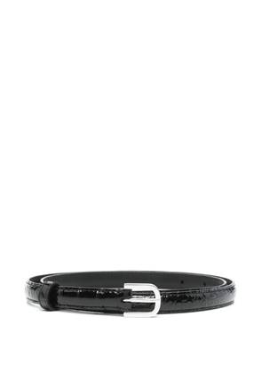 TOTEME leather belt - Black