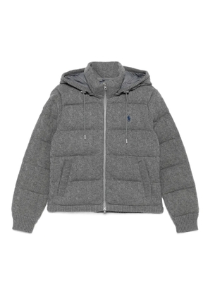 Polo Ralph Lauren quilted hooded jacket - Grey