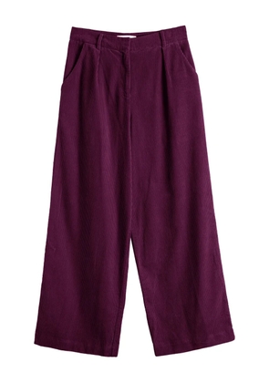 Chinti & Parker pleated corduroy trousers - Purple
