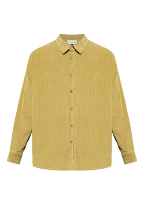 American Vintage corduroy button-fastening shirt - Green
