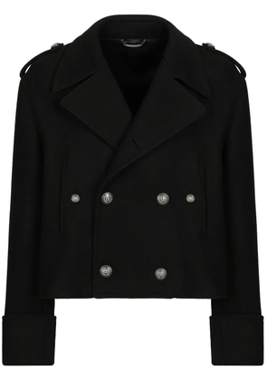 Dolce & Gabbana double-breasted peacoat - Black