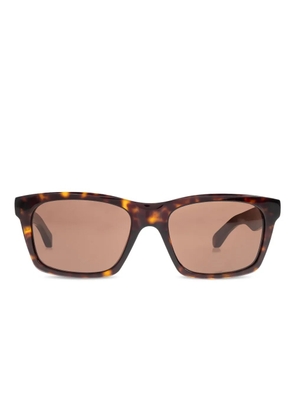 Balenciaga Eyewear tortoiseshell rectangle sunglasses - Brown