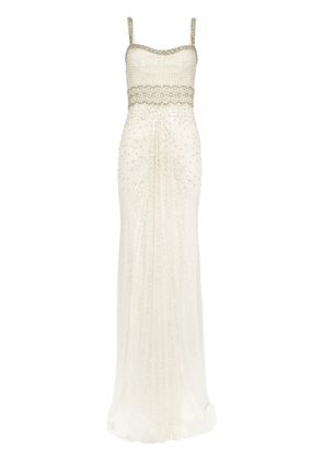 Jenny Packham Beomia dress - Neutrals