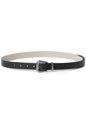 Brunello Cucinelli leather belt - Black
