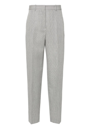 Jil Sander checked tailored trousers - Grey