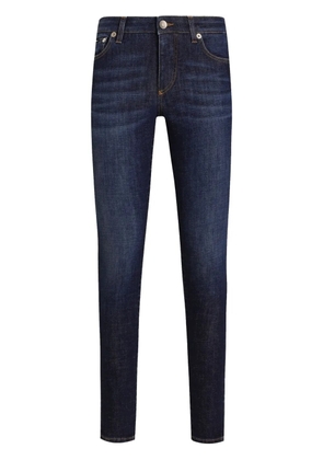 Dolce & Gabbana logo-plaque jeans - Blue