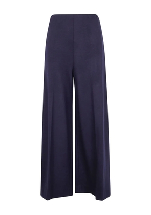 Harris Wharf London wide-leg wool trousers - Blue