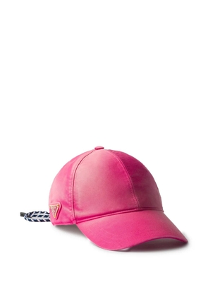 Prada cotton baseball cap - Pink