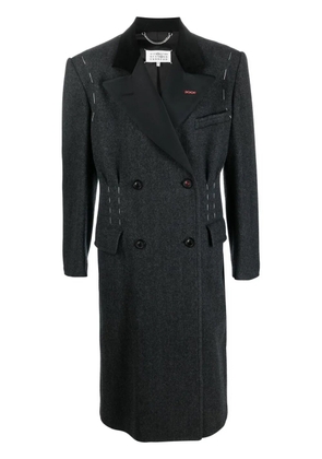 Maison Margiela Work-In-Progress double-breasted coat - Grey