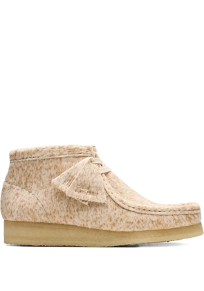 Clarks Originals Wallabee 'Speckled Hair On' derby shoes - Neutrals