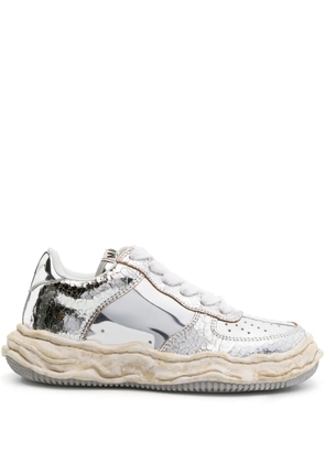 Maison MIHARA YASUHIRO Wayne metallic-effect sneakers - Silver