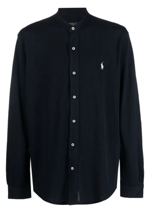 Polo Ralph Lauren logo-embroidered cotton shirt - Blue