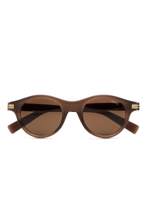 Zegna round-frame sunglasses - Brown