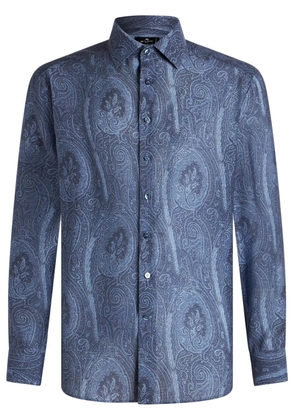 ETRO paisley-print shirt - Blue
