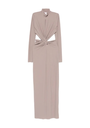Amazuìn cut-out maxi dress - Neutrals