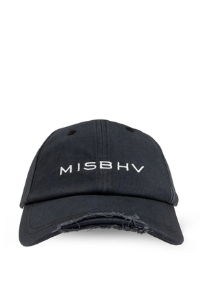 MISBHV logo-embroidered cap - Black