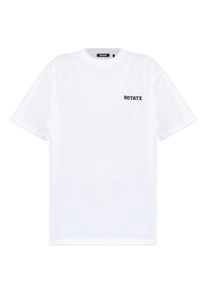 ROTATE BIRGER CHRISTENSEN logo T-shirt - White