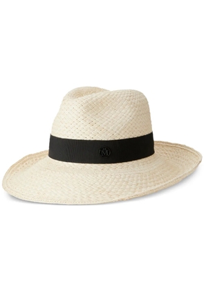 Maison Michel Eric fedora hat - Neutrals