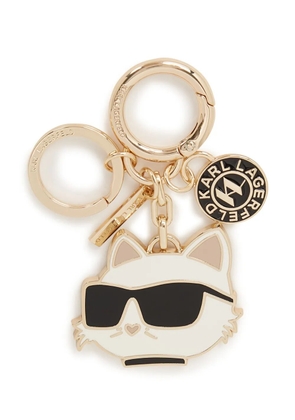 Karl Lagerfeld Ikon Choupette keychain - Gold