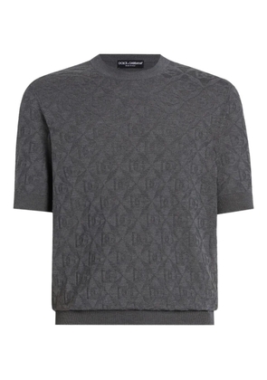 Dolce & Gabbana silk T-shirt - Grey