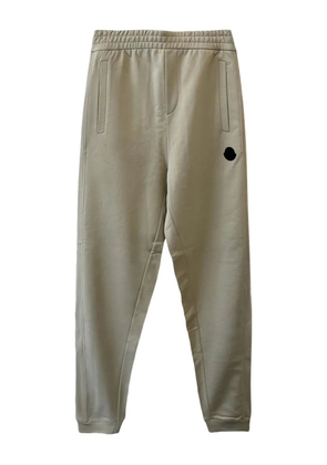 Moncler logo-patch track pants - Neutrals