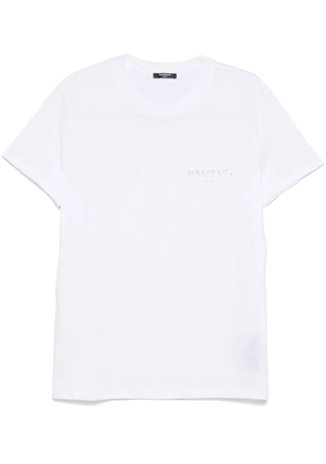 Balmain vintage gel-logo T-shirt - White