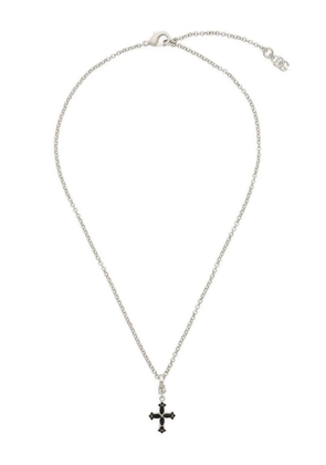 Dolce & Gabbana cross charm necklace - Silver