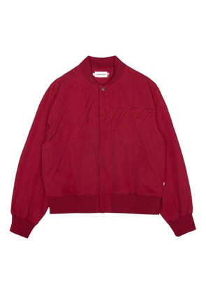Honor The Gift logo-embroidered bomber jacket