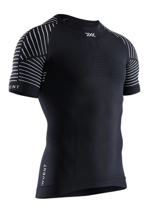 X BIONIC striped round-neck T-shirt - Black