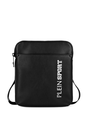 Plein Sport Arizona logo-print crossbody bag - Black