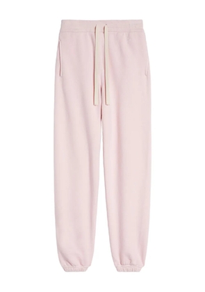 JIL SANDER+ cotton terry track pants - Pink