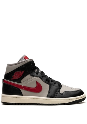 Jordan Air Jordan 1 Mid 'Red-College' sneakers - Black