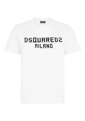 DSQUARED2 Milano Just Right logo-print T-shirt - White
