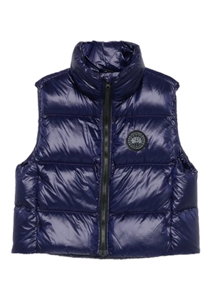 Canada Goose zip-up puffer vest - Blue