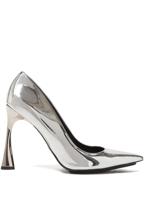 Stella McCartney 103mm Elsa pointed-toe heeled pumps - Silver