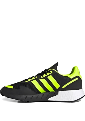 adidas ZX 1K Boost 'Black/Solar Yellow' sneakers