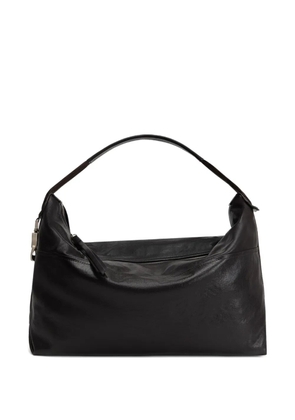 LEMAIRE Berlingot leather zip shoulder bag - Brown