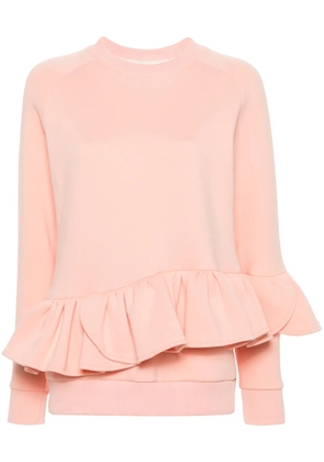 Ioana Ciolacu Toffee peplum sweatshirt - Pink